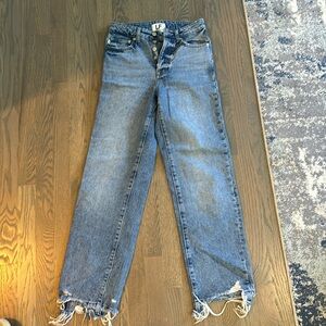 Wide leg jean
